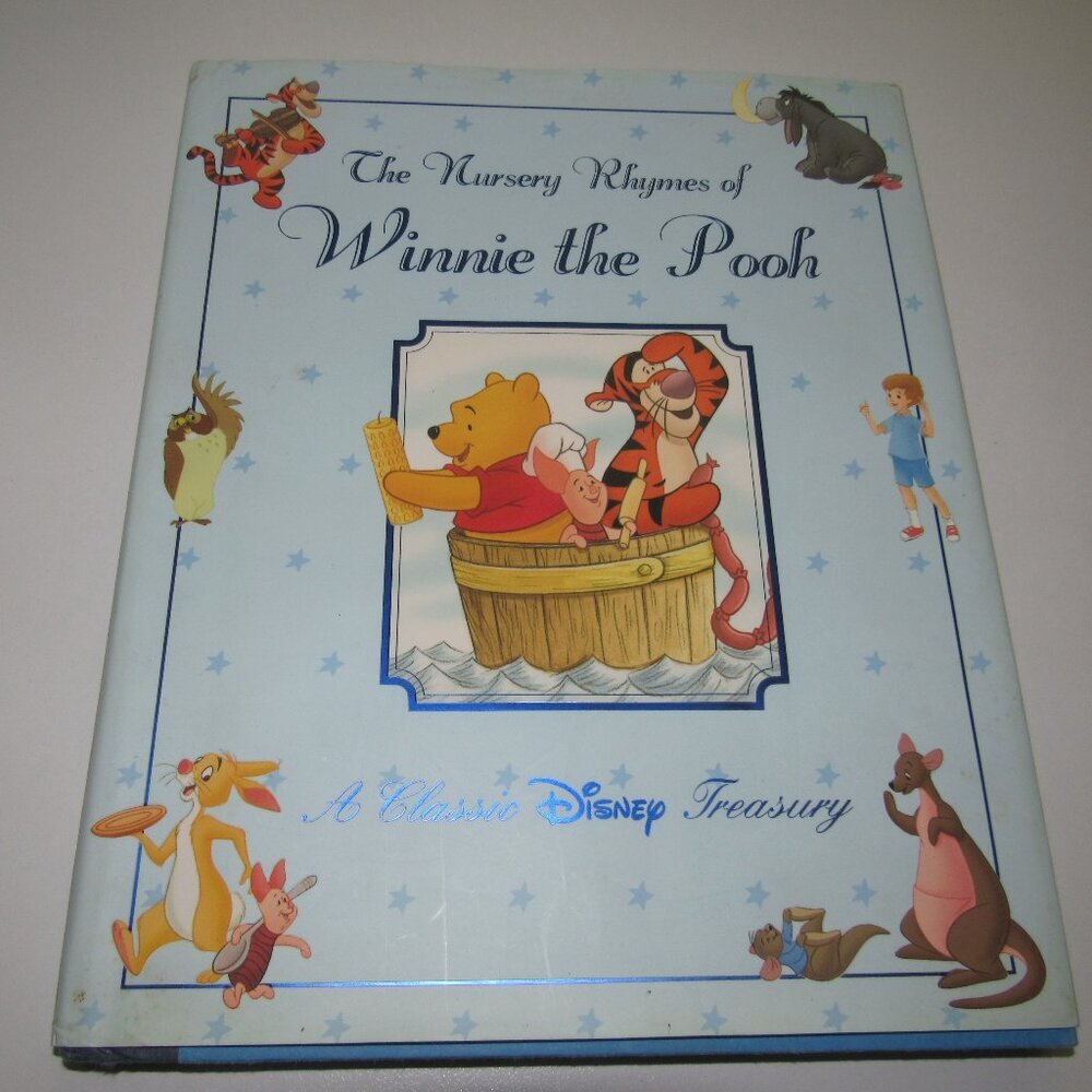 The Nursery Rhymes of Winnie the Pooh – A Classic Disney Treasury Hardcover Book